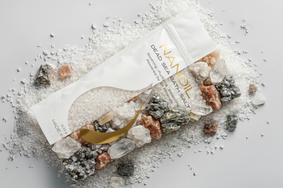 nanoil sais de banho para banheira