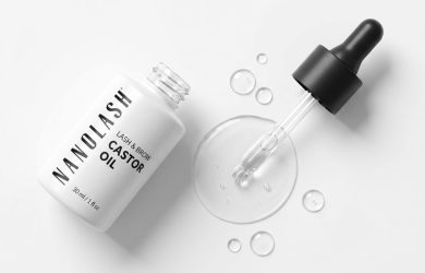 nanolash oleo de ricino sobrancelha